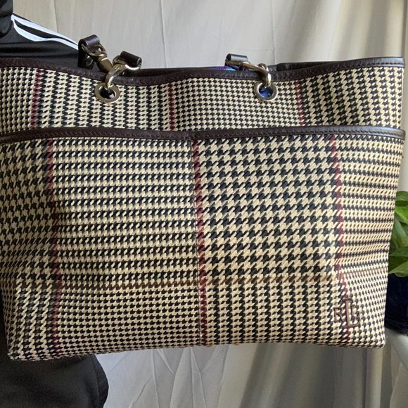 Ralph Lauren Houndstooth mini purse - Picture 4 of 4
